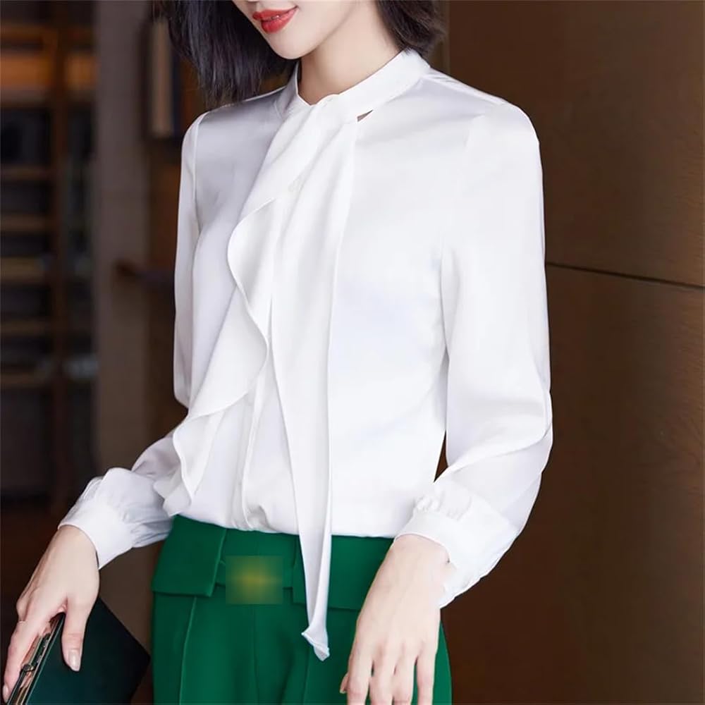 L&#39;Appartement DEUXIEME CLASSE - 美品 L&#39;Appartement Stand Collar Blouse L'Appartement DEUXIEME CLASSE - 美品 L'Appartement Stand